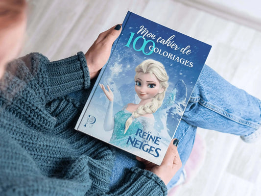 Cahier de coloriages LA REINE DES NEIGES