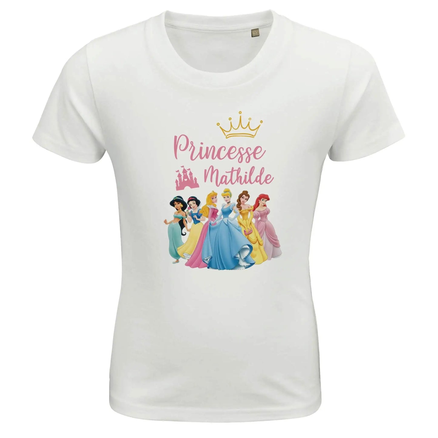 T-shirt personnalisé PRINCESSES DISNEY