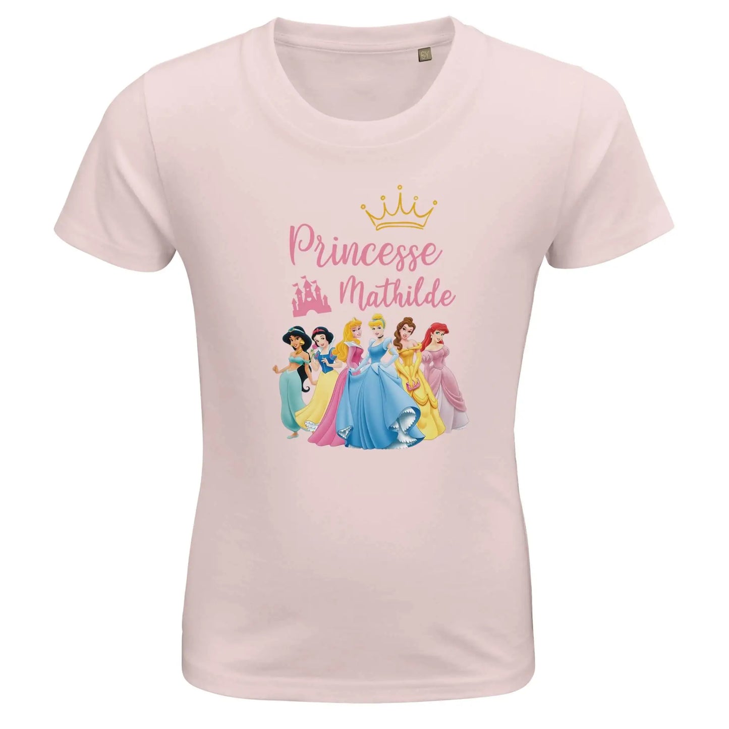 T-shirt personnalisé PRINCESSES DISNEY