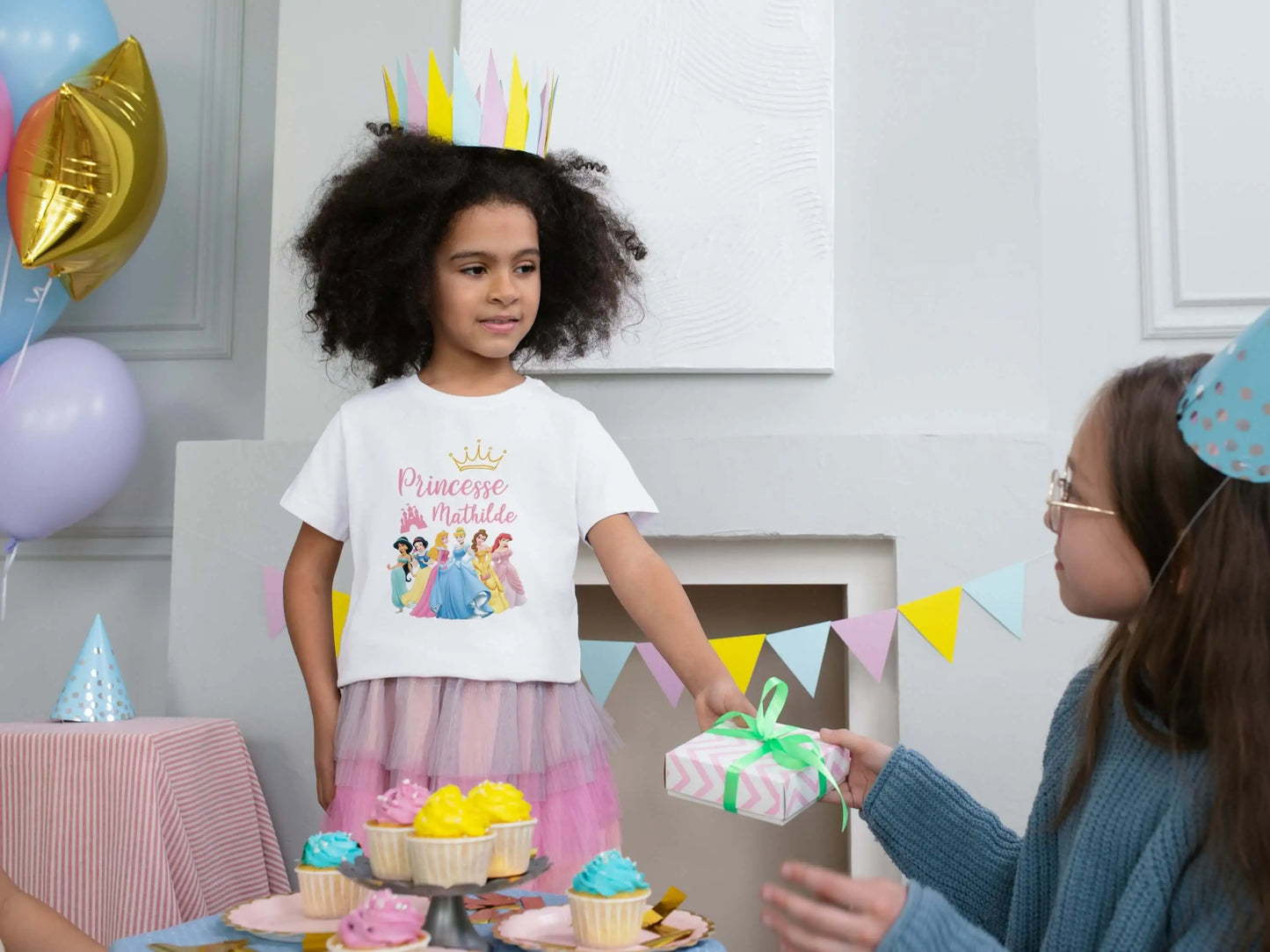 T-shirt personnalisé PRINCESSES DISNEY
