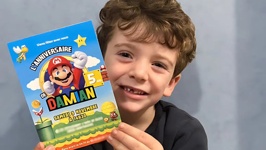 Témoignage : L'anniversaire Mario de Damian, 5 ans