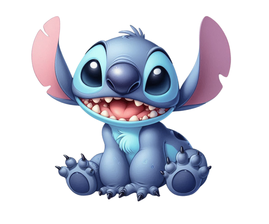 Affiches et invitations personnalisées anniversaire Stitch personnalisées - Papettelie