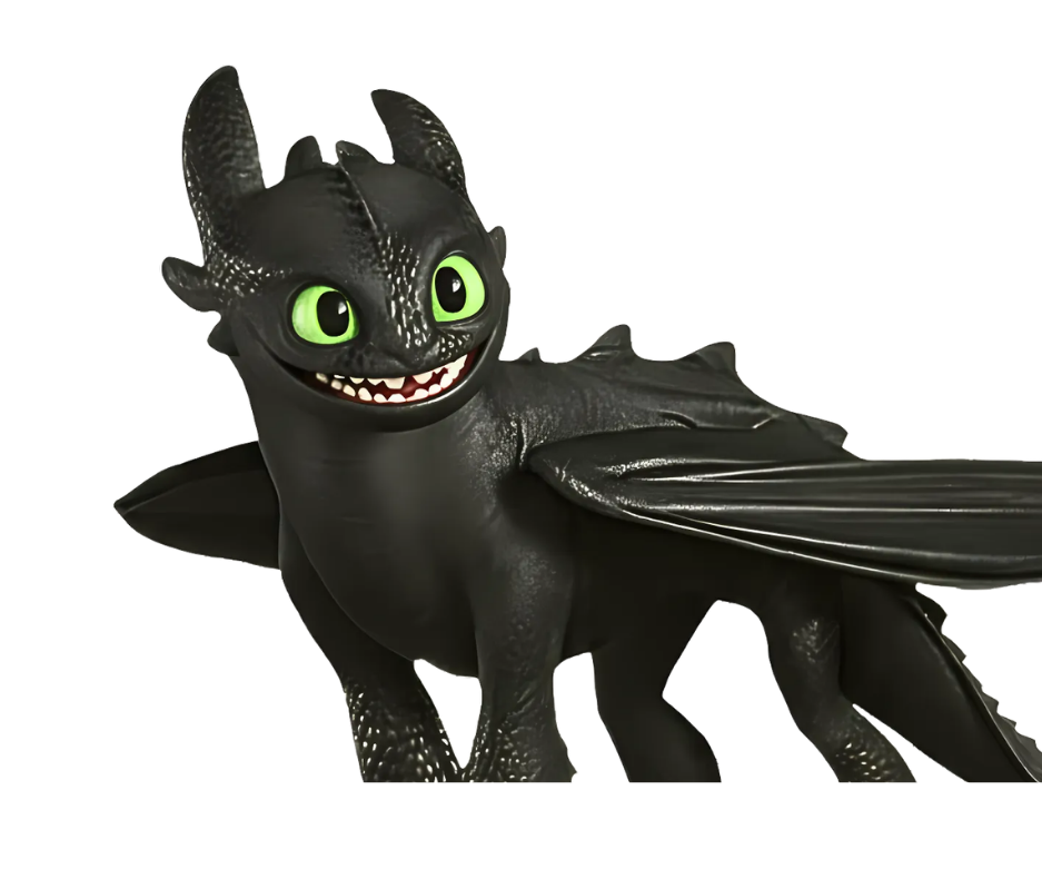 Invitations personnalisés anniversaire Dragon Krokmou - Papettelie