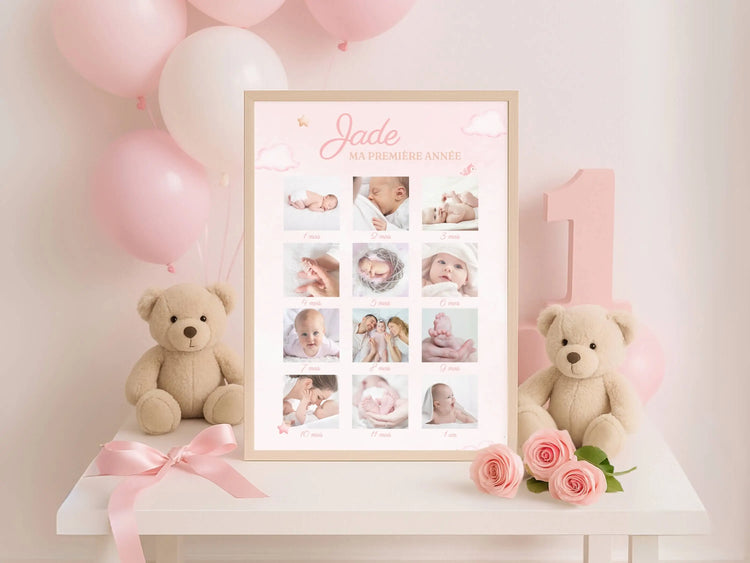Mon petit ourson rose