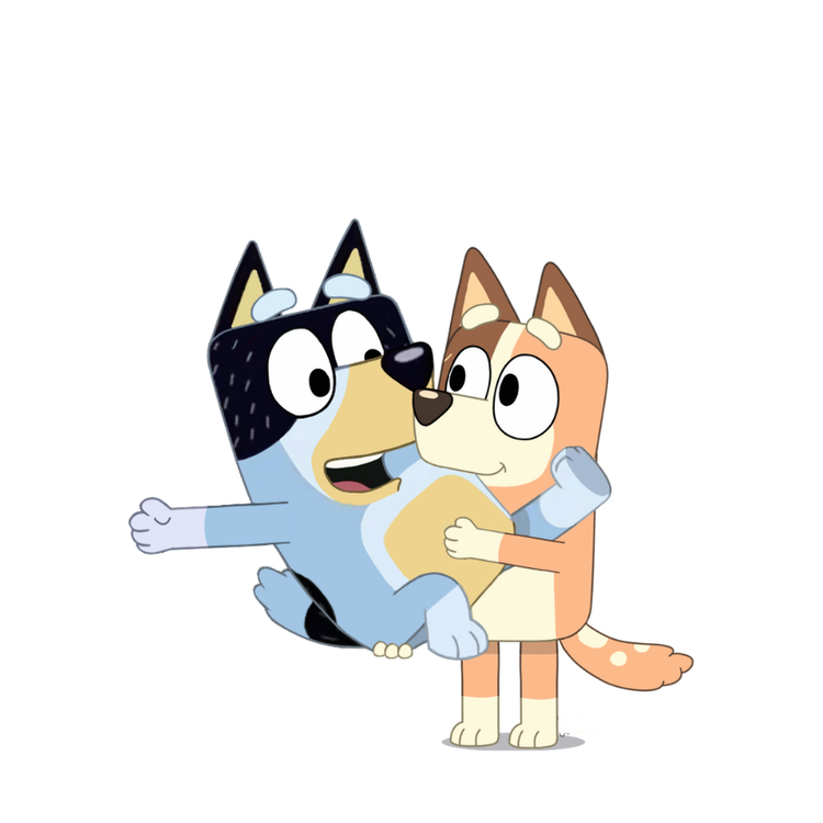 Affiches et invitations personnalisées anniversaire Bluey - Papettelie