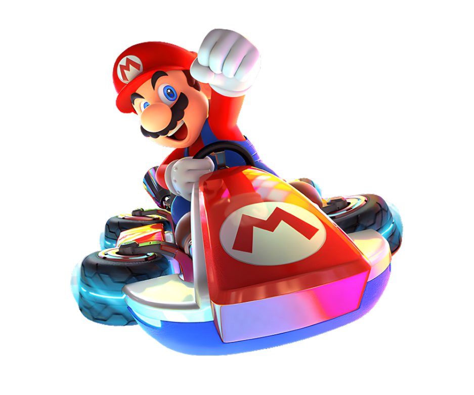 Invitations personnalisés anniversaire Mario kart - Papettelie