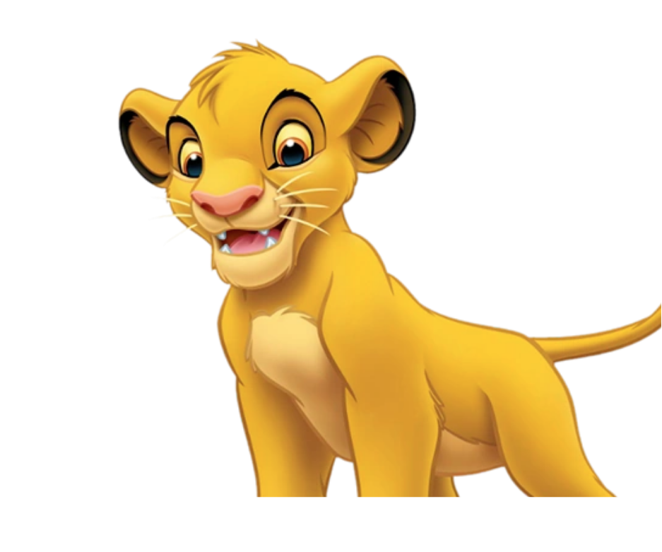 Invitations personnalisés anniversaire Le roi lion Simba - Papettelie