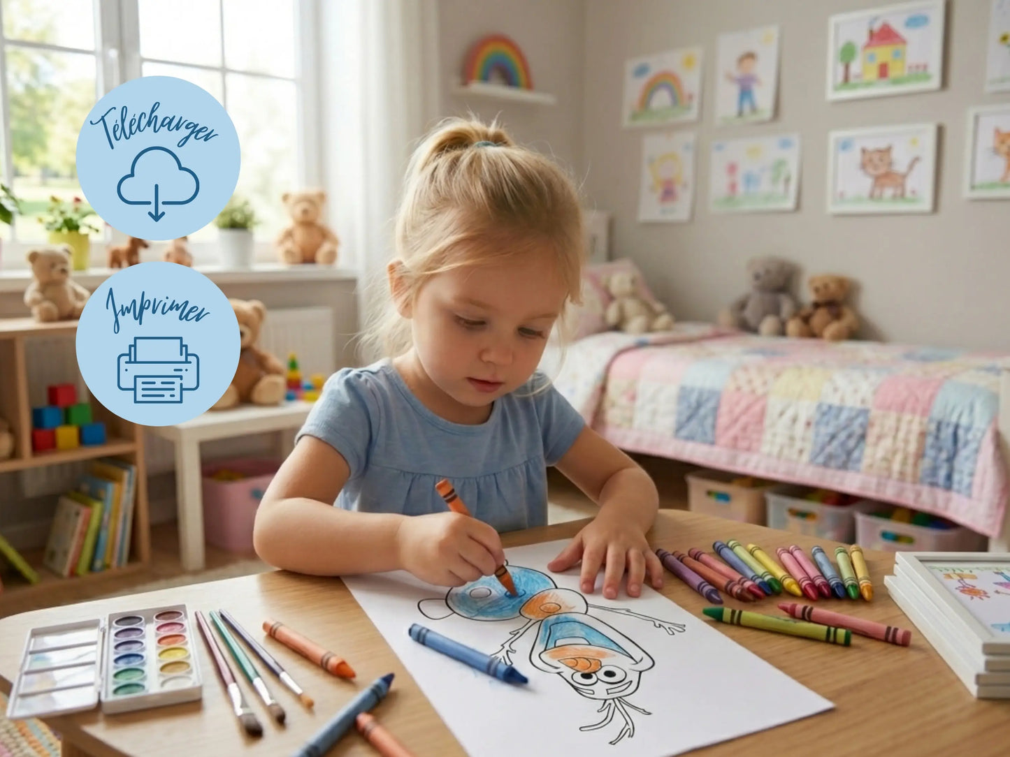 FROZEN coloring book