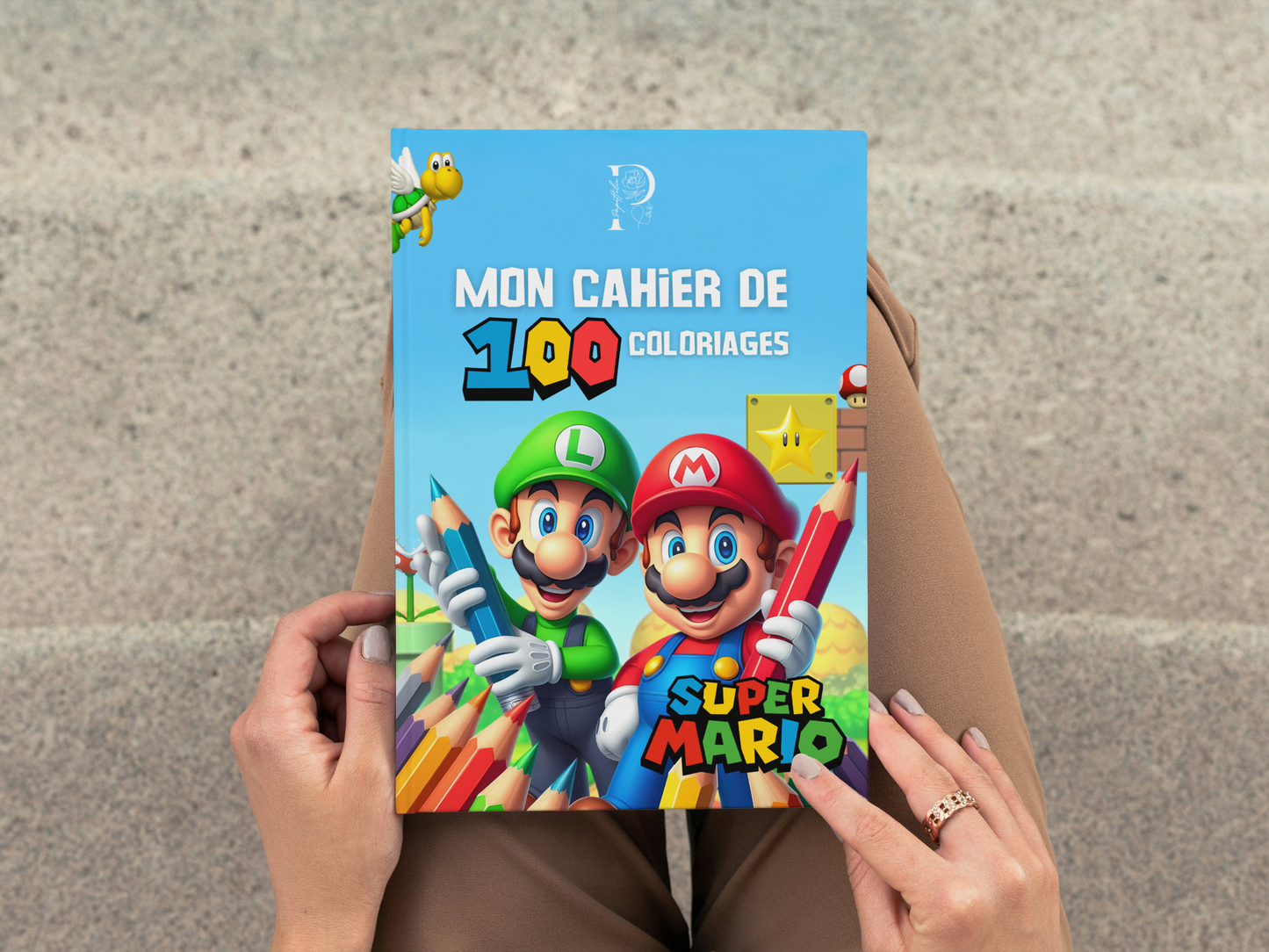 Cahier de coloriages MARIO