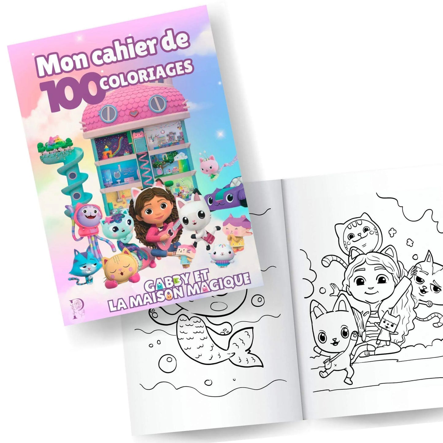 Cahier de coloriages GABBY ET LA MAISON MAGIQUE